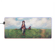 Load image into Gallery viewer, Megumin and Chomusuke RGB LED Mouse Pad (Desk Mat)
