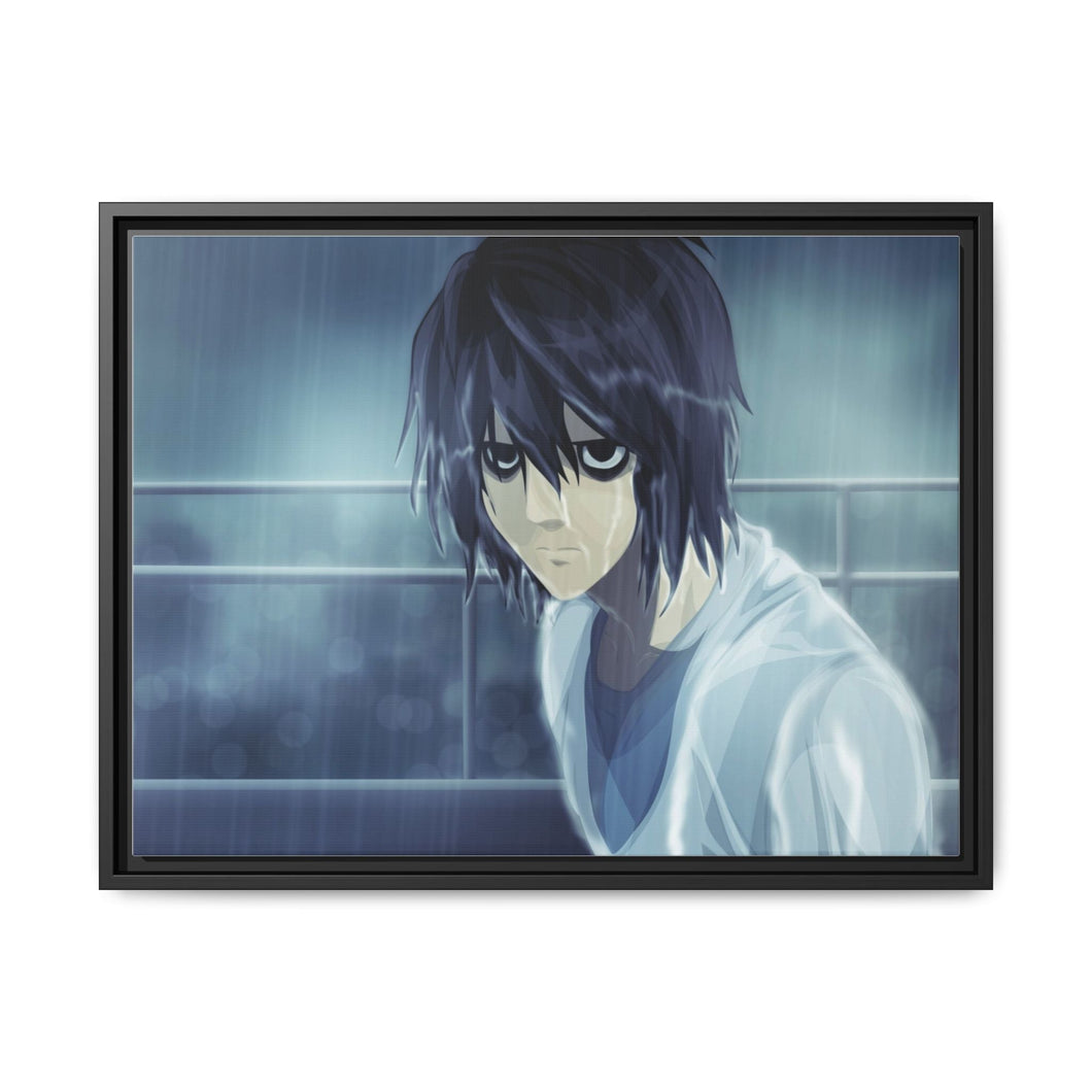 Anime Death Note Canvas Framed Art Print