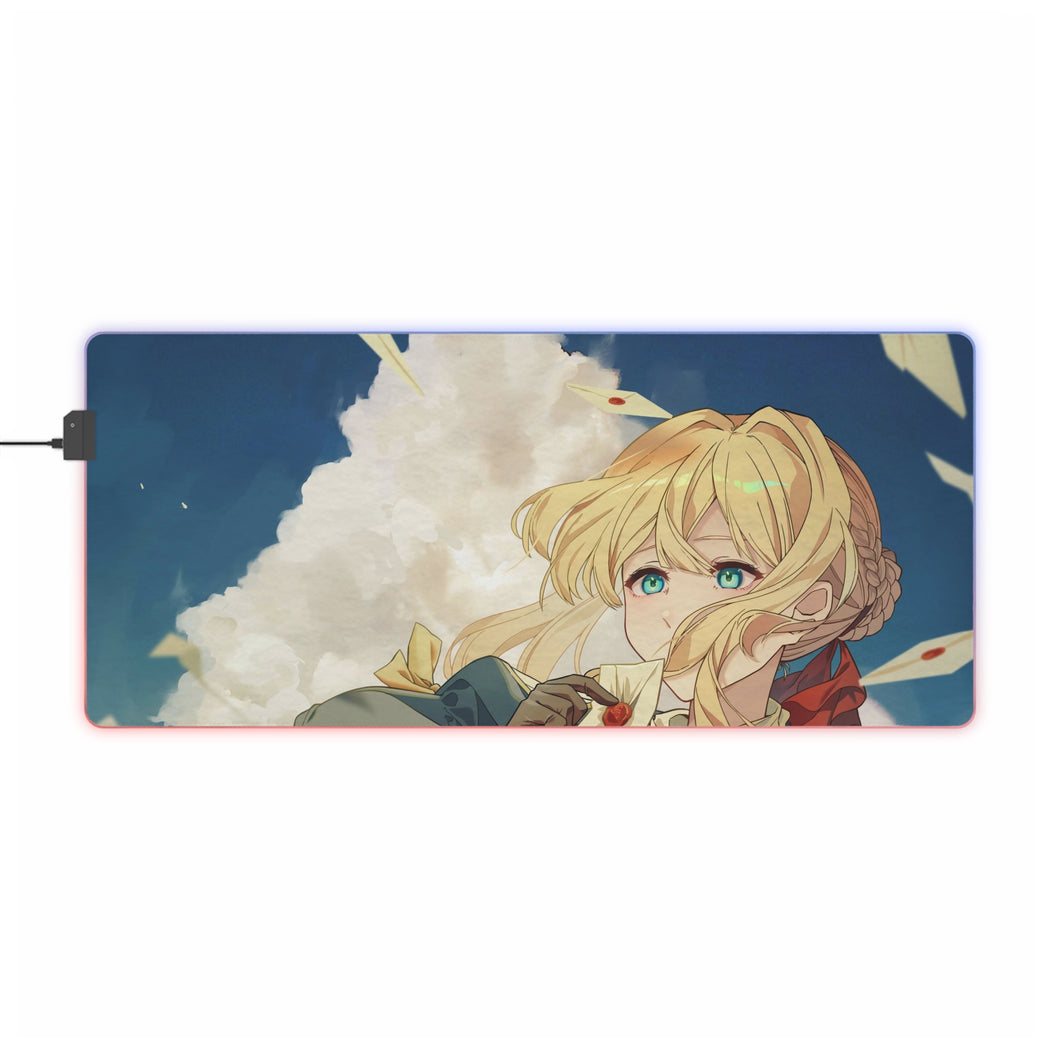 Violet Evergarden RGB LED Mouse Pad (Desk Mat)
