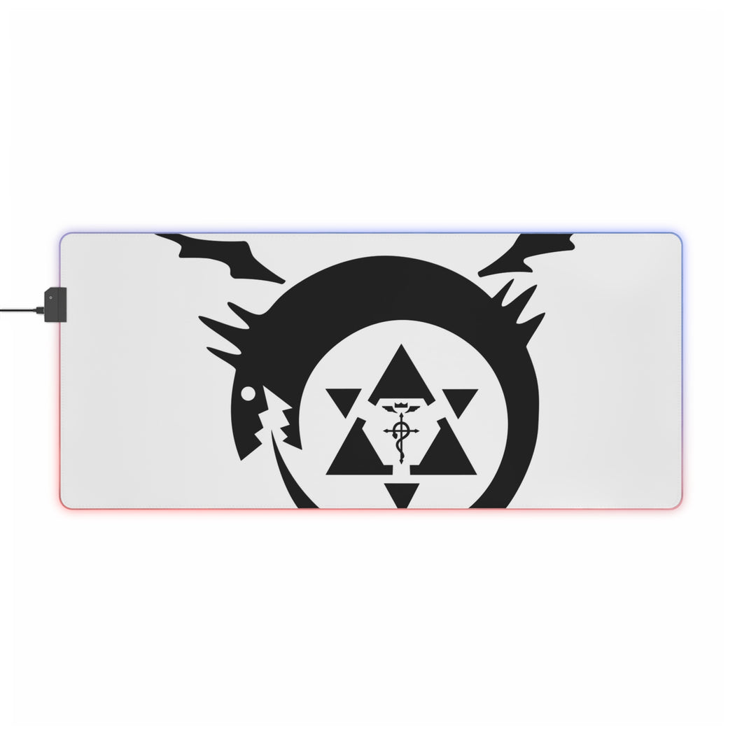Anime FullMetal Alchemist RGB LED Mouse Pad (Desk Mat)