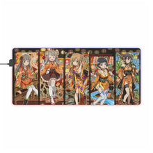 Load image into Gallery viewer, Memory Defrag Yukata Banner RGB LED Mouse Pad (Desk Mat)
