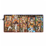 Memory Defrag Yukata Banner RGB LED Mouse Pad (Desk Mat)