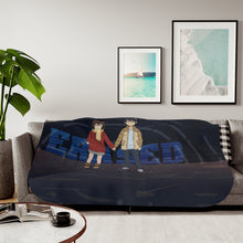 Load image into Gallery viewer, Erased : Satoru x kayo Sherpa Blanket
