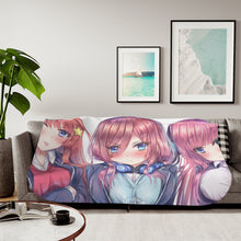 Load image into Gallery viewer, Anime The Quintessential Quintuplets Sherpa Blanket

