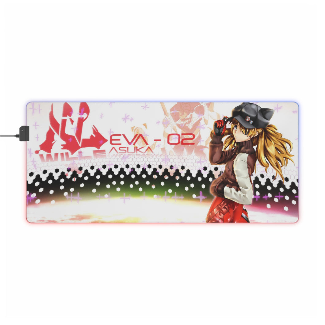 Anime Evangelion: 3.0 You Can (Not) Redo RGB LED Mouse Pad (Desk Mat)