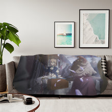 Load image into Gallery viewer, Violet Evergarden Violet Evergarden, Violet Evergarden Sherpa Blanket
