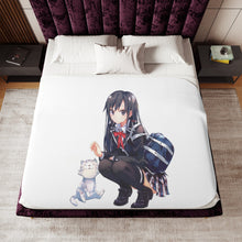 Load image into Gallery viewer, My Teen Romantic Comedy SNAFU Yukino Yukinoshita Sherpa Blanket
