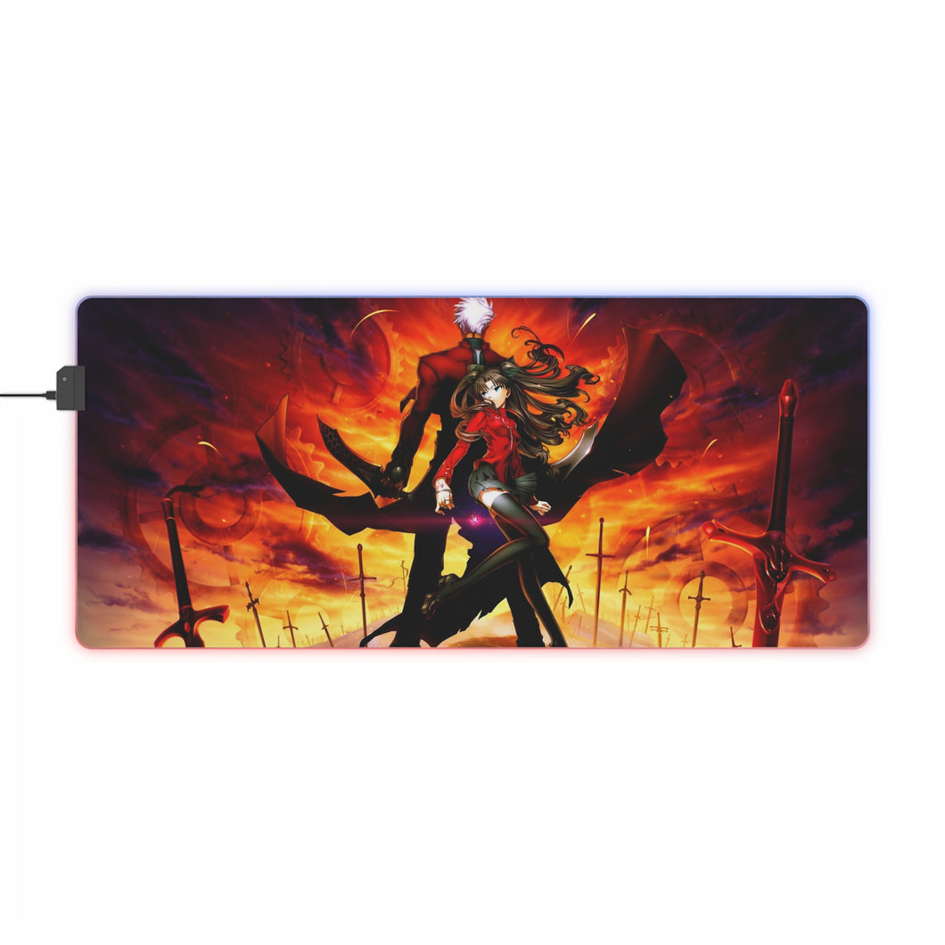 Fate/Stay Night RGB LED Mouse Pad (Desk Mat)