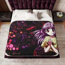 Load image into Gallery viewer, Anime Elfen Lied Sherpa Blanket
