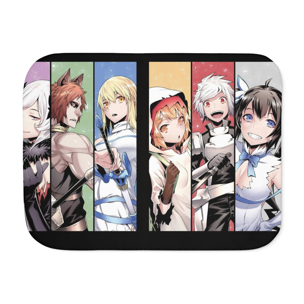 Anime Is It Wrong to Try to Pick Up Girls in a Dungeon? Sherpa Blanket