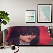 Load image into Gallery viewer, Anime Kakegurui Sherpa Blanket

