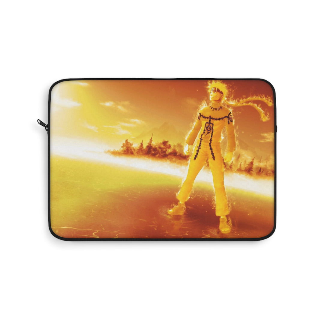 naruto uzumaki a glow of power Laptop Sleeve