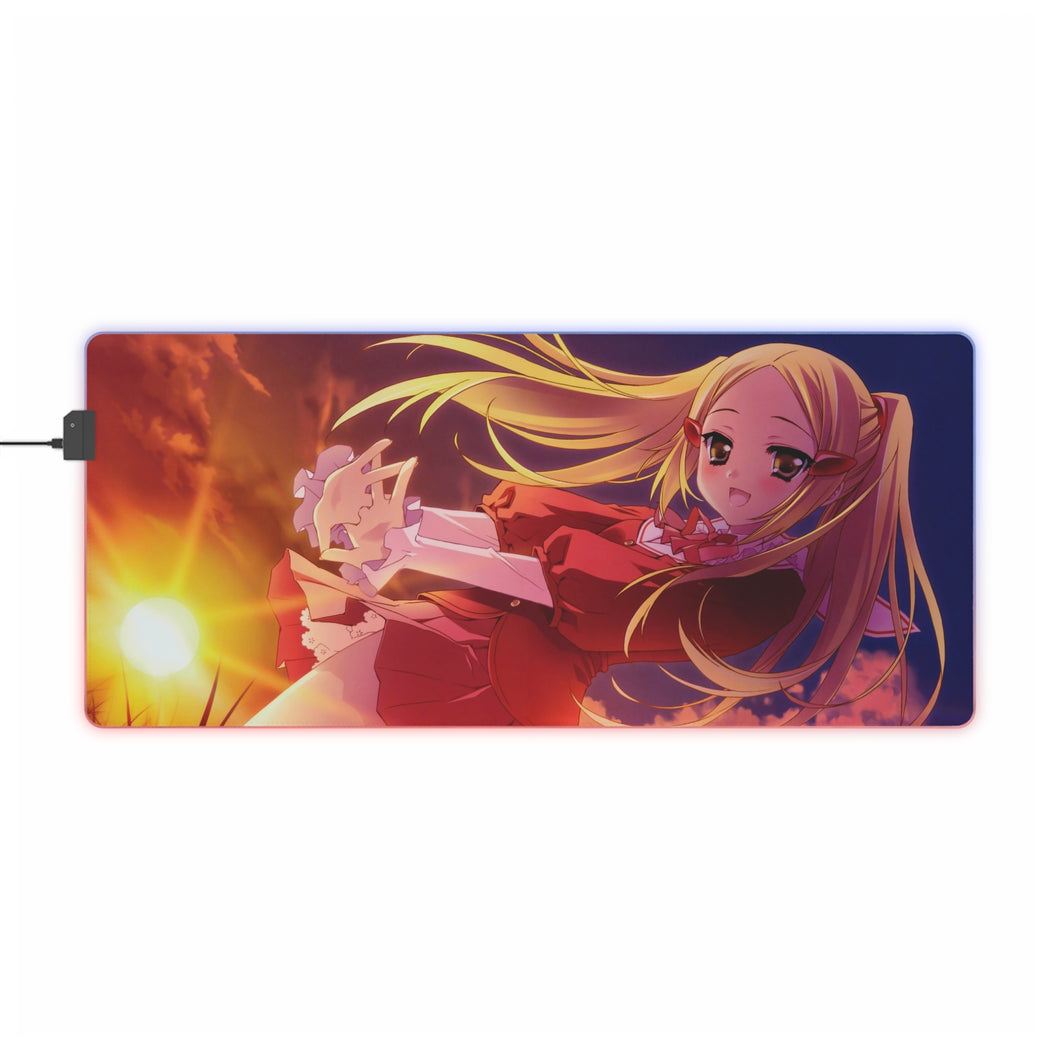 The World God Only Knows RGB LED Mouse Pad (Desk Mat)