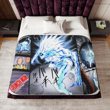 Load image into Gallery viewer, Saitama Vs Lord Boros Sherpa Blanket
