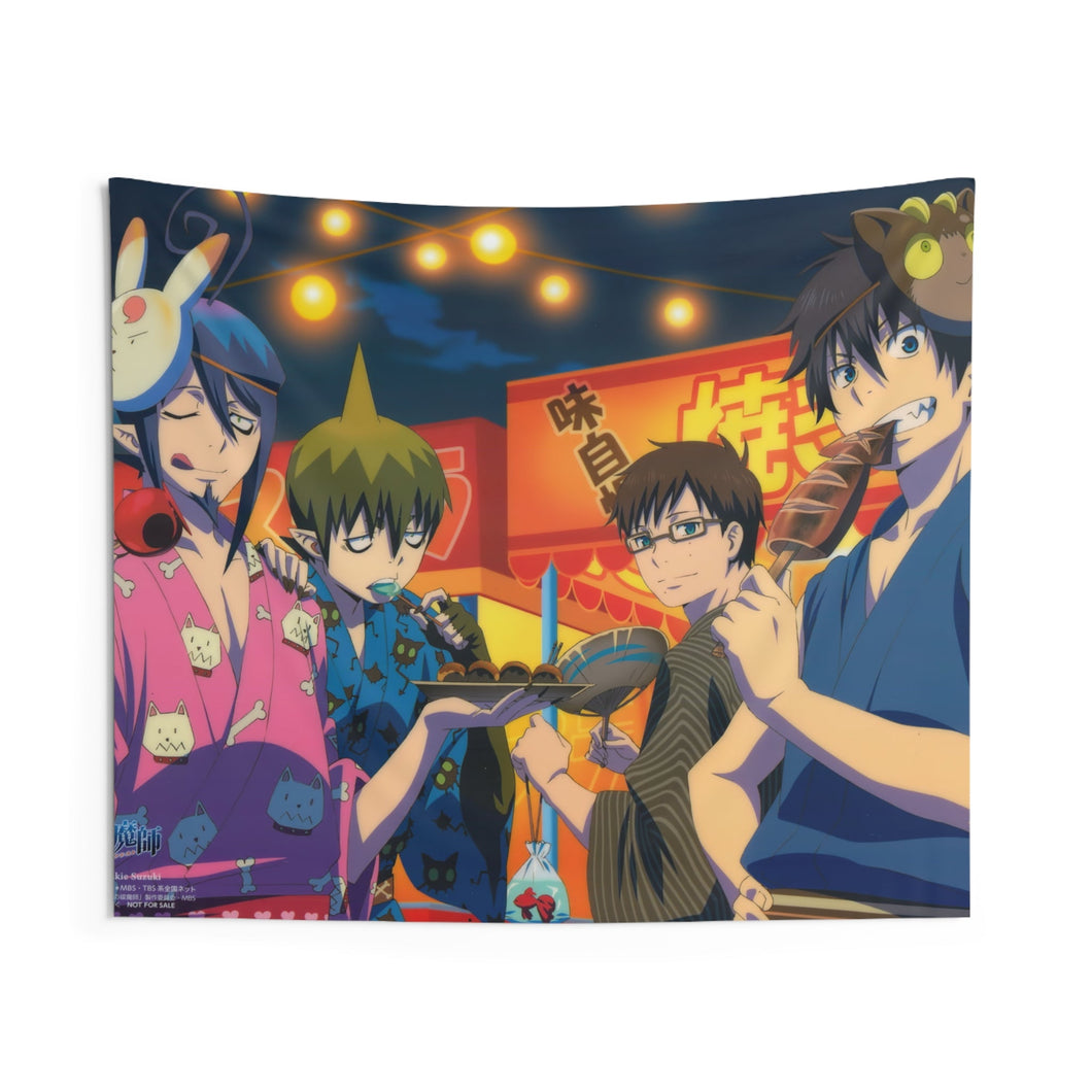 Ao No Exorcist Indoor Wall Tapestry