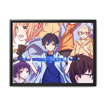 Load image into Gallery viewer, Blue Exorcist Rin Okumura Canvas Framed Art Print
