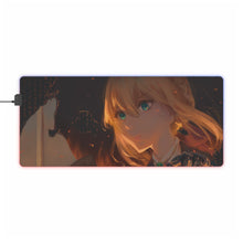 Load image into Gallery viewer, Violet Evergarden Violet Evergarden RGB LED Mouse Pad (Desk Mat)

