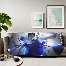 Load image into Gallery viewer, Kuroko&#39;s Basketball Daiki Aomine Sherpa Blanket
