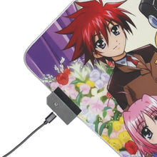 Load image into Gallery viewer, Magical Girl Lyrical Nanoha RGB LED Mouse Pad (Desk Mat)
