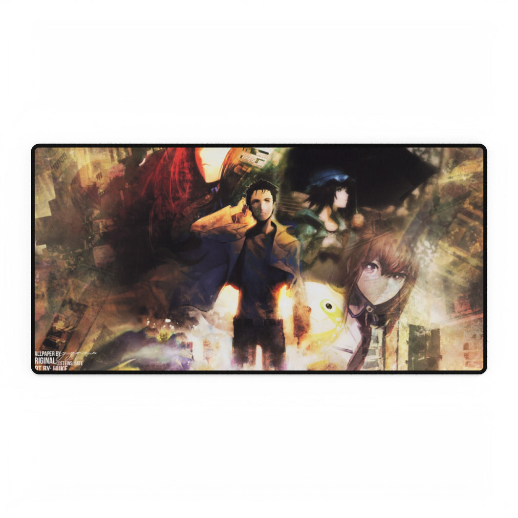 Makise, Kyouma & Mayushi Mouse Pad (Desk Mat)