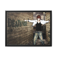 Anime Death Noter Canvas Framed Art Print