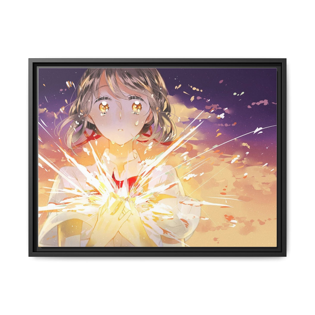 Anime Your Name. Canvas Framed Art Print
