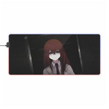 Load image into Gallery viewer, Kurisu Makise RGB LED Mouse Pad (Desk Mat)

