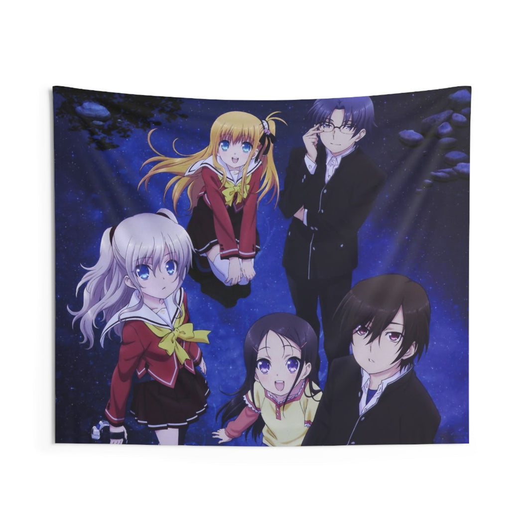 Charlotte Nao Tomori, Ayumi Otosaka, Joujirou Takajou, Yusa Kurobane Indoor Wall Tapestry