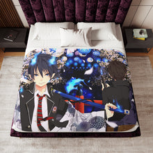 Load image into Gallery viewer, Rin and Yukio Okumura Sherpa Blanket
