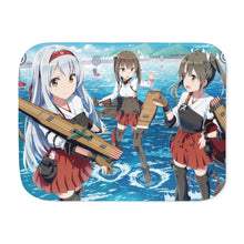 Load image into Gallery viewer, Anime Kantai Collection Sherpa Blanket
