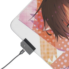 Load image into Gallery viewer, Durarara!! Izaya Orihara RGB LED Mouse Pad (Desk Mat)
