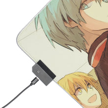 Load image into Gallery viewer, Kuroko&#39;s Basketball Tetsuya Kuroko, Taiga Kagami RGB LED Mouse Pad (Desk Mat)
