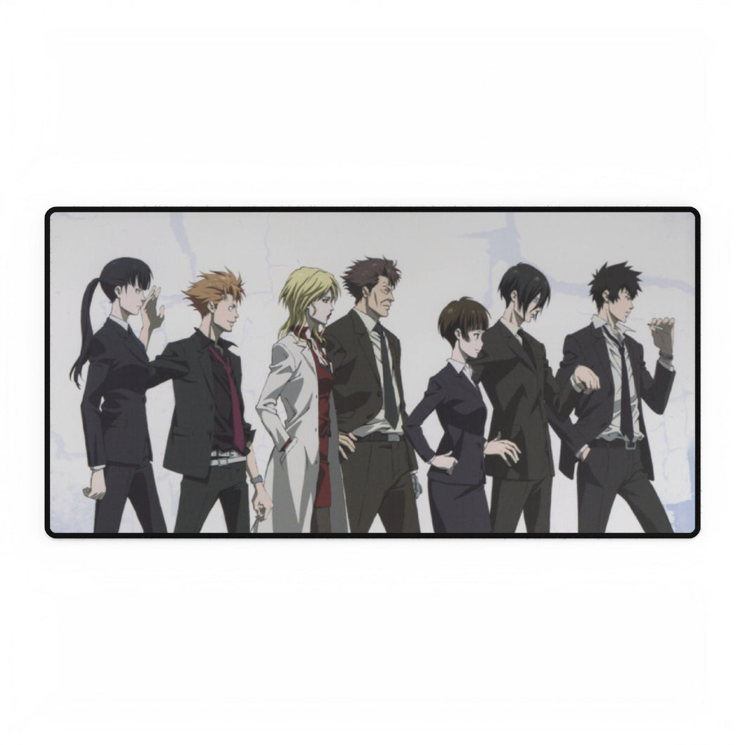 Psycho- Pass Main Members Mouse Pad (Desk Mat)