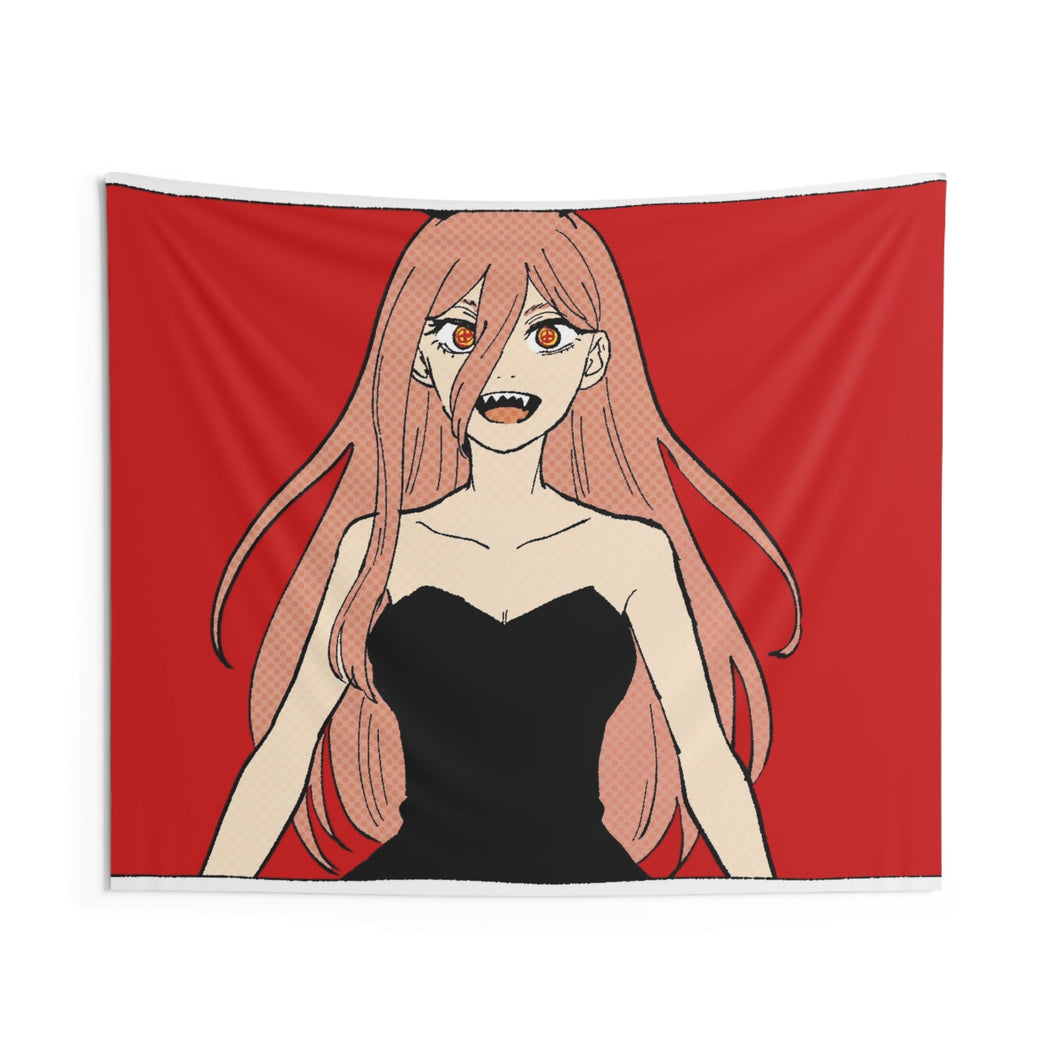 Anime Chainsaw Man Indoor Wall Tapestry