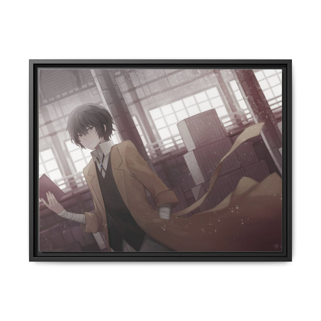 Bungou Stray Dogs Osamu Dazai Canvas Framed Art Print