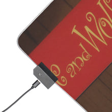 Load image into Gallery viewer, Spice And Wolf RGB LED Mouse Pad (Desk Mat)
