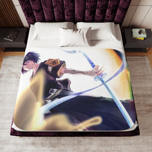 Load image into Gallery viewer, Kuchiki Rukia Sherpa Blanket
