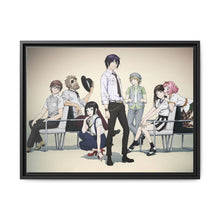 Load image into Gallery viewer, Noragami Yato, Yukine, Hiyori Iki, Kofuku Ebisu, Kazuma Canvas Framed Art Print

