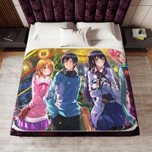 Load image into Gallery viewer, Anime My Teen Romantic Comedy SNAFU Sherpa Blanket
