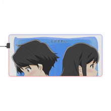 Load image into Gallery viewer, Tsuki ga Kirei RGB LED Mouse Pad (Desk Mat)
