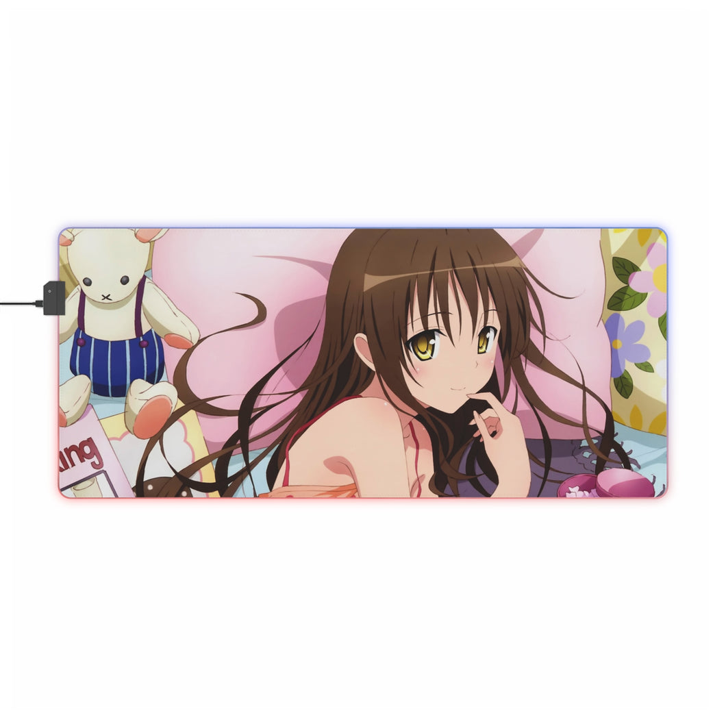 Mikan Yuuki RGB LED Mouse Pad (Desk Mat)