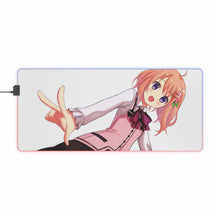 Load image into Gallery viewer, Is The Order A Rabbit? RGB LED Mouse Pad (Desk Mat)
