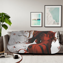Load image into Gallery viewer, Anime Neon Genesis Evangelionr Sherpa Blanket
