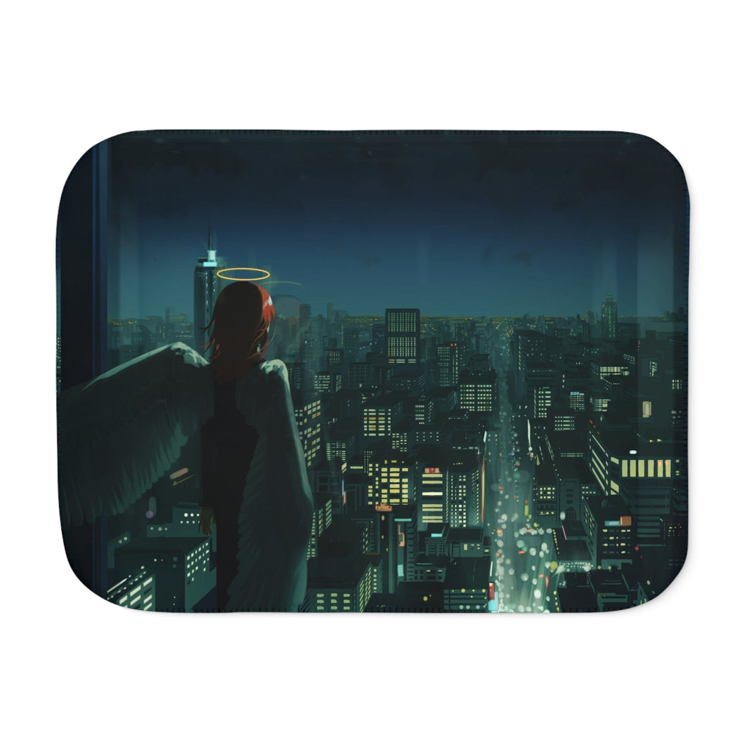 Anime Chainsaw Man Sherpa Blanket