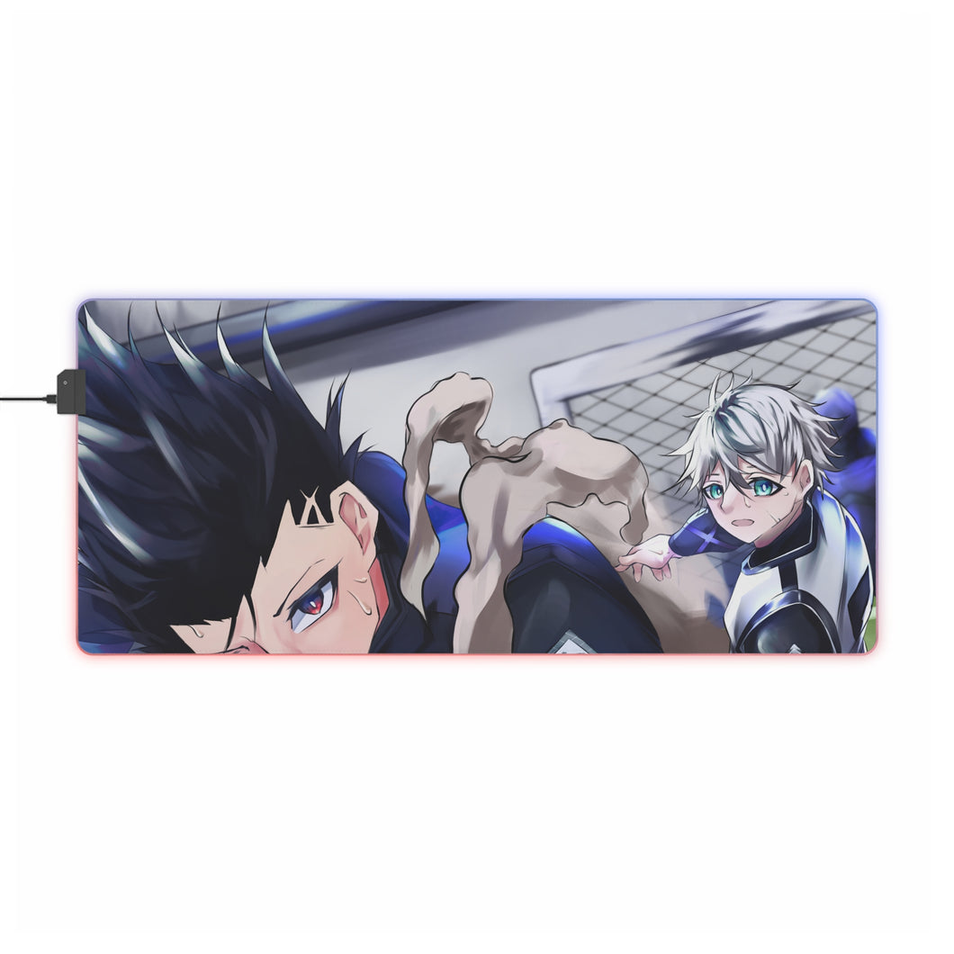 Blue Lock RGB LED Mouse Pad (Desk Mat)