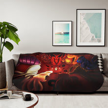 Load image into Gallery viewer, Sage of Six Paths and Bijuu Sherpa Blanket
