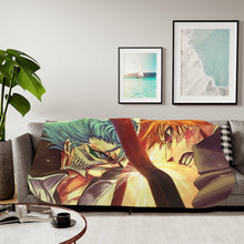 Load image into Gallery viewer, Ichigo vs Grimjoww Jeagerjaques Sherpa Blanket
