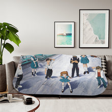 Load image into Gallery viewer, Anime Neon Genesis Evangelion Sherpa Blanket
