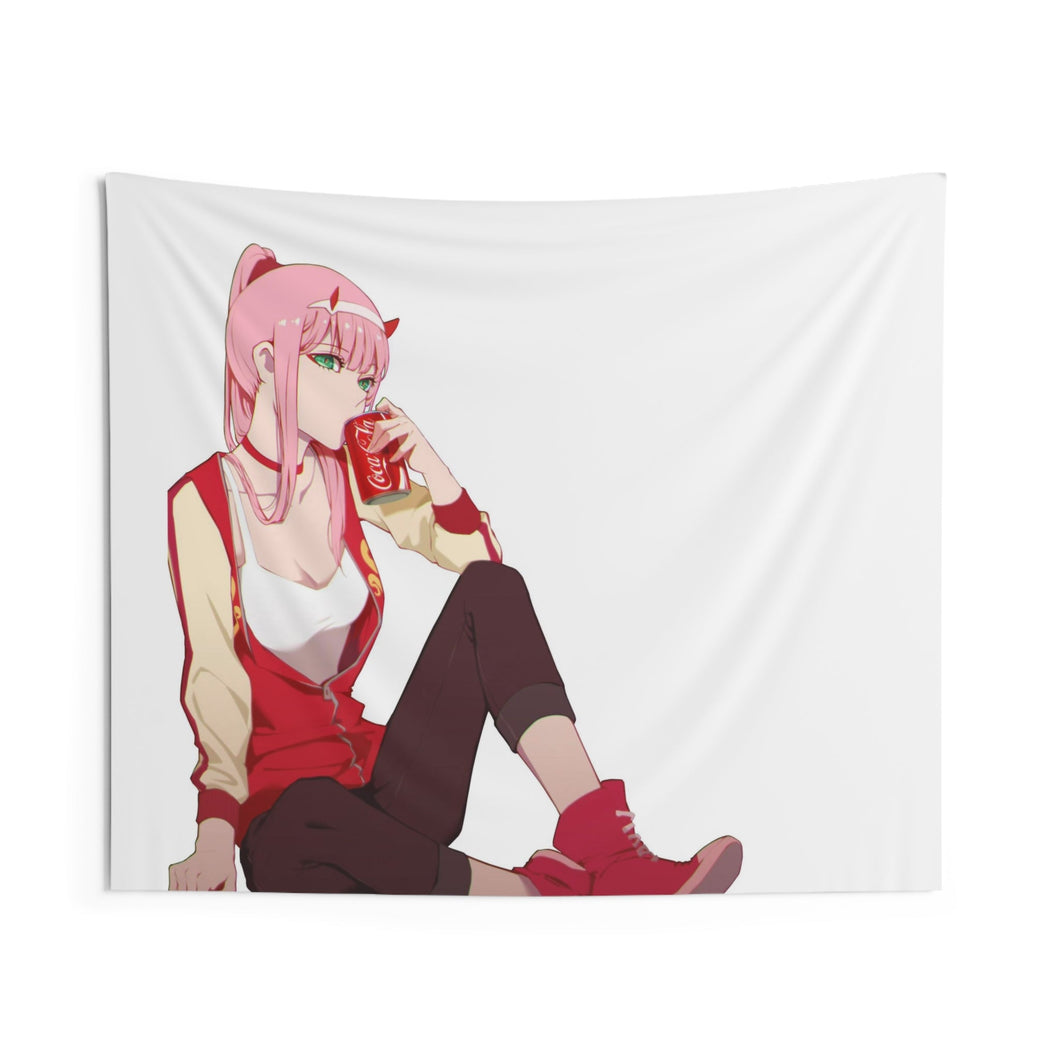 Zero Two Indoor Wall Tapestry