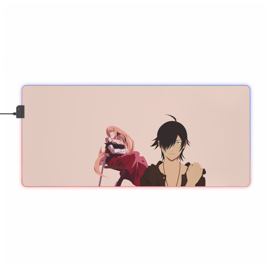 Monogatari (Series) RGB LED Mouse Pad (Desk Mat)